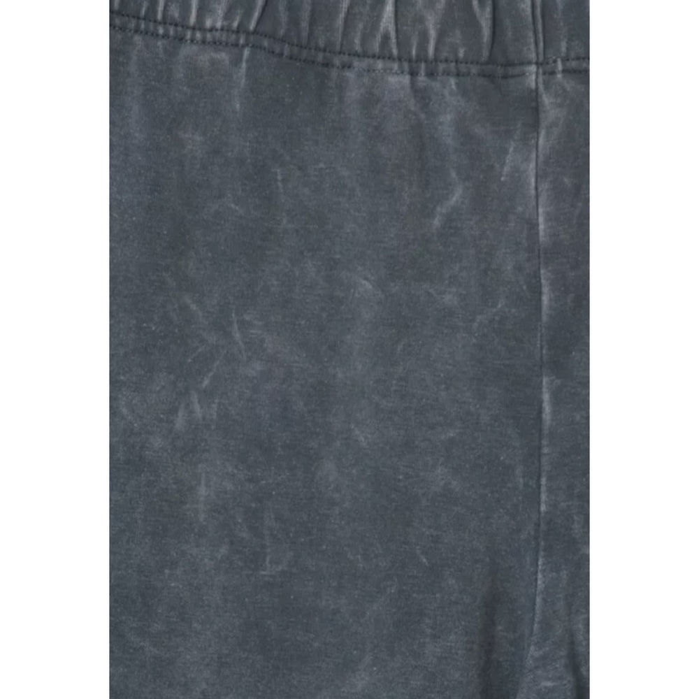 Steel Blue Mineral Wash Boho Flared Stretch Pants - Picture 5 of 6